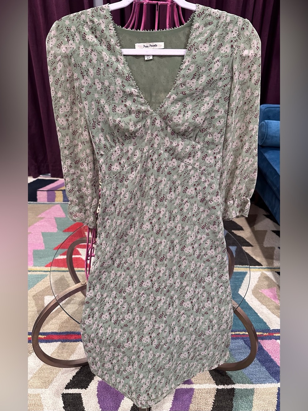Vintage Free People Floral dress